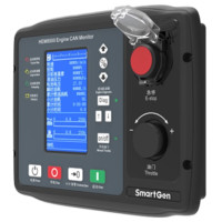 SmartGen HEM8500 Контролер моніторингу CAN двигуна з LCD-дисплеєм 4.3 дюйма та інтерфейсами CANBUS і RS485