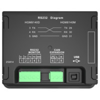 SmartGen HGM8140 Модуль автоматичного запуску + CAN BUS + RS485 + ETHERNET