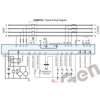 SmartGen HGM410C Контролер генератора