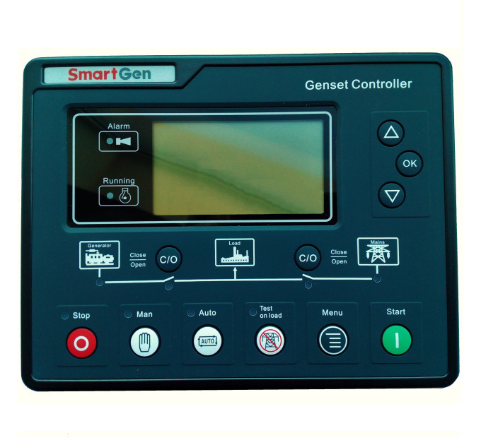 SmartGen HGM6120U Контролер генератора для автоматичного переходу на резервний джерело живлення (AMF).