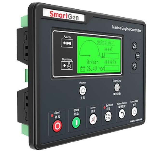 SmartGen HMC6000B - контролер головного приводу та основного генератора для морських суден.