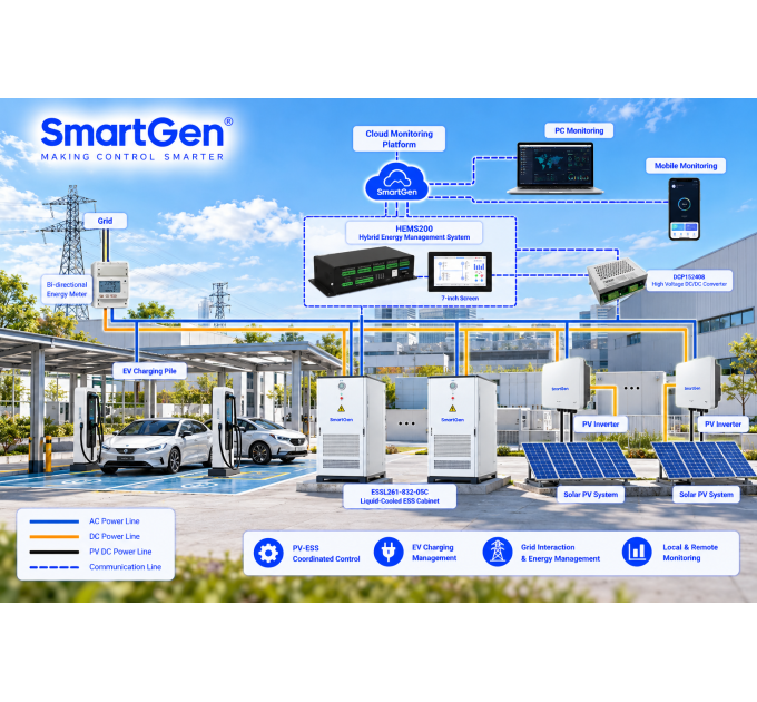 Hybrid PV-ESS-Charging Solution