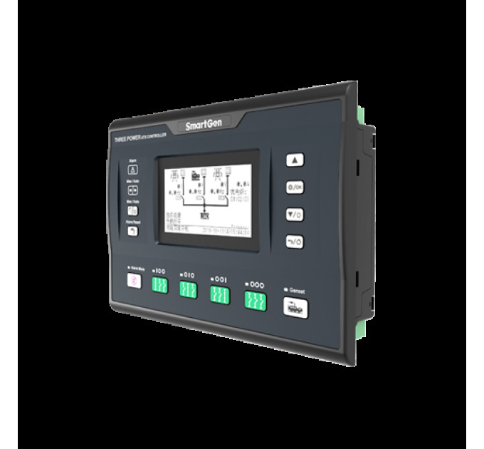 SmartGen HAT833S контролер автоматичного перемикання з трьох джерел живлення